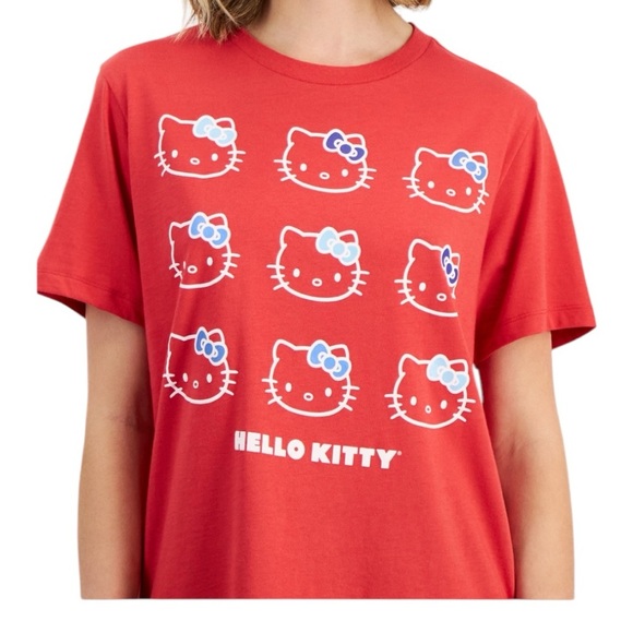 Hello Kitty Red Short Sleeve Tee, NEW - Picture 2 of 4